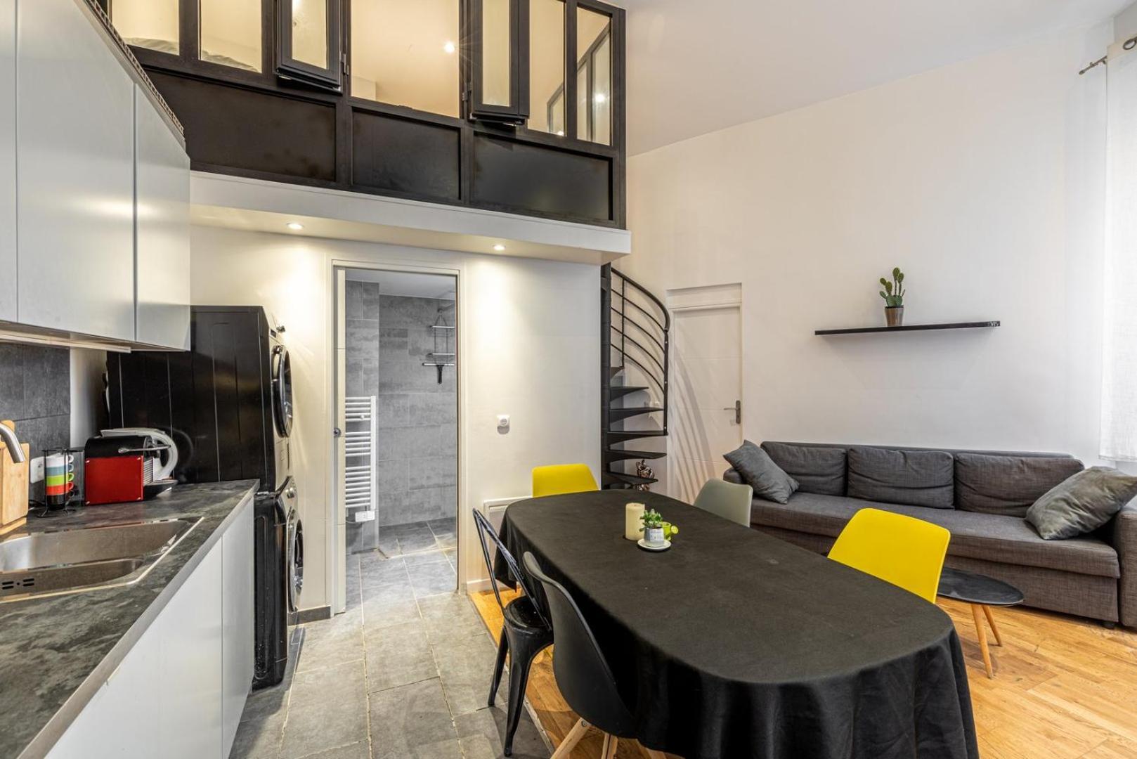 Guestready - Modern Duplex In Bourse - Sentier Apartment Paris Ngoại thất bức ảnh
